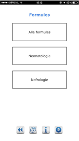 Formules kindergeneeskunde screenshot