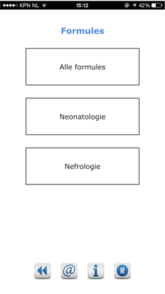 Formules kindergeneeskunde screenshot 1