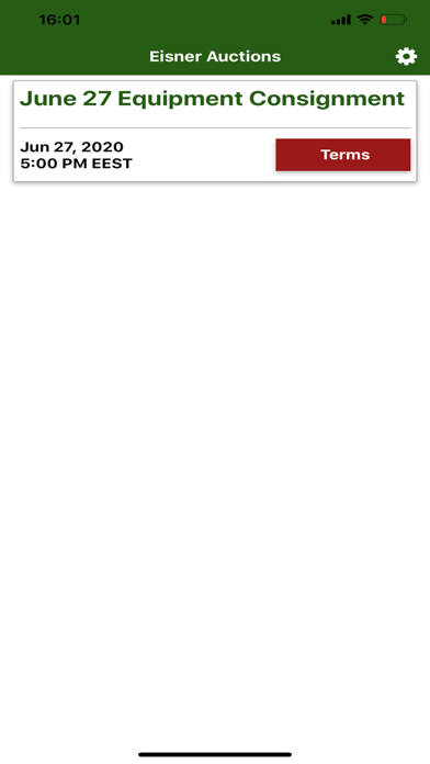 Screenshot #2 pour Eisner Auctions Live