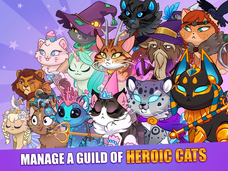 Castle Cats - Idle Hero RPG screenshot 10