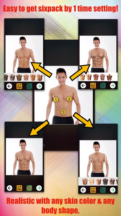Abs Booth muscle body editor
