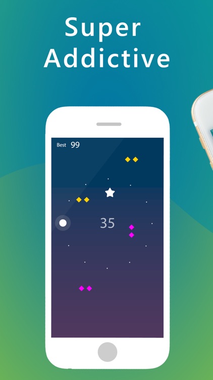 Avoids dots in circle