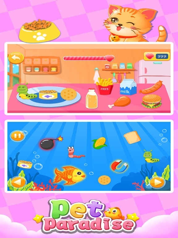 Bella's virtual pet paradise iPad screenshot 4 - Entertainment app