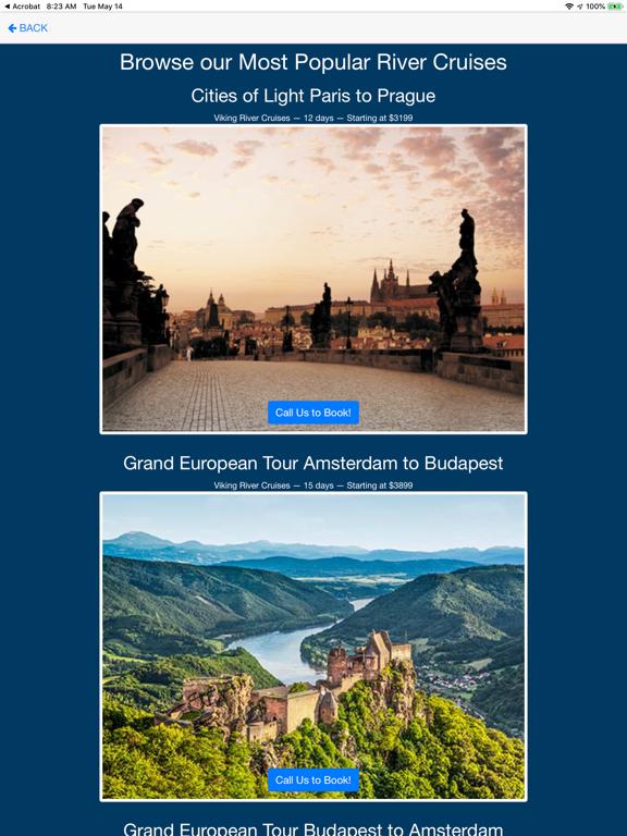 Pavlus Travel iPad screenshot 3 - Travel app