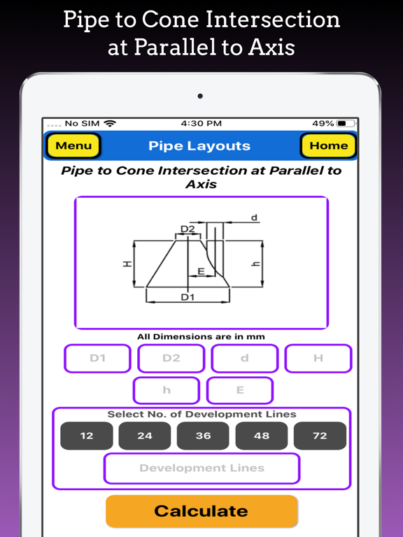 Branch Pipe Layouts iPad screenshot