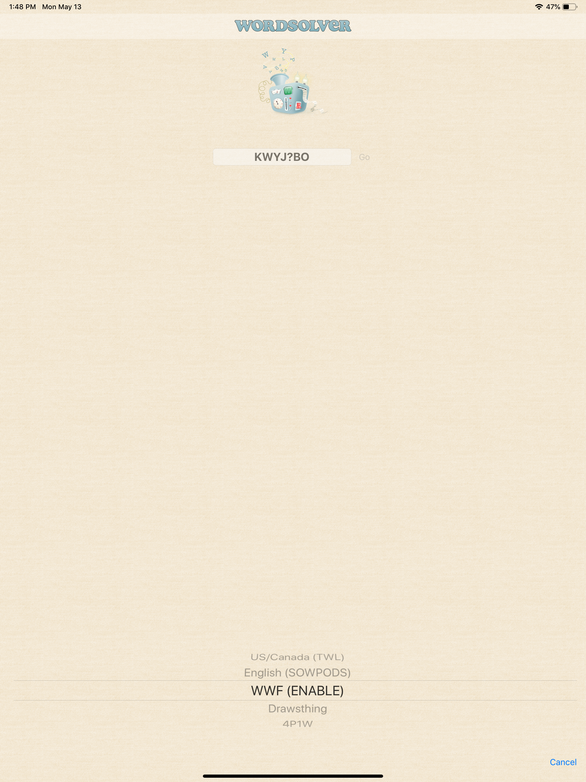 Wordsolver screenshot 8