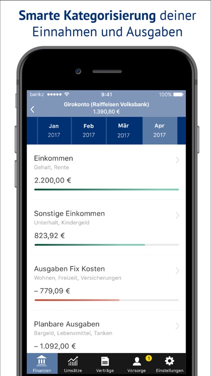 bankz – Finanz- & Vorsorge-App