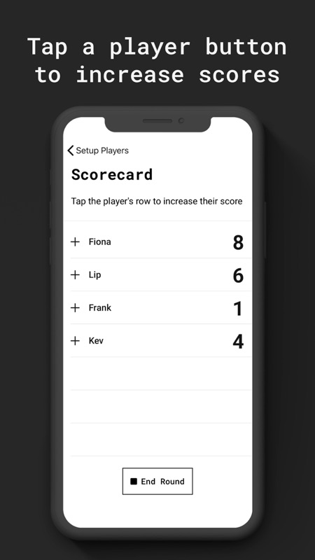 Scorecard screenshot 3