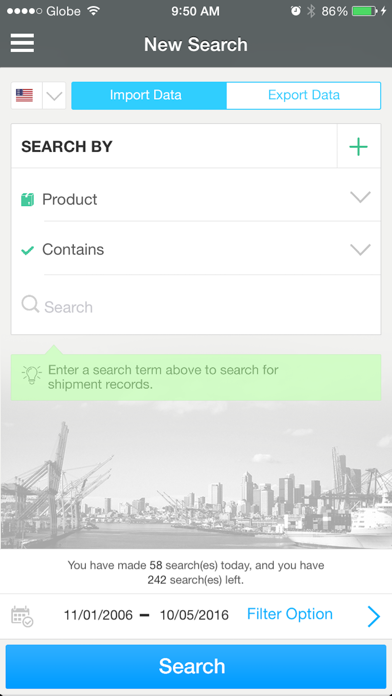 ImportGenius Screenshot