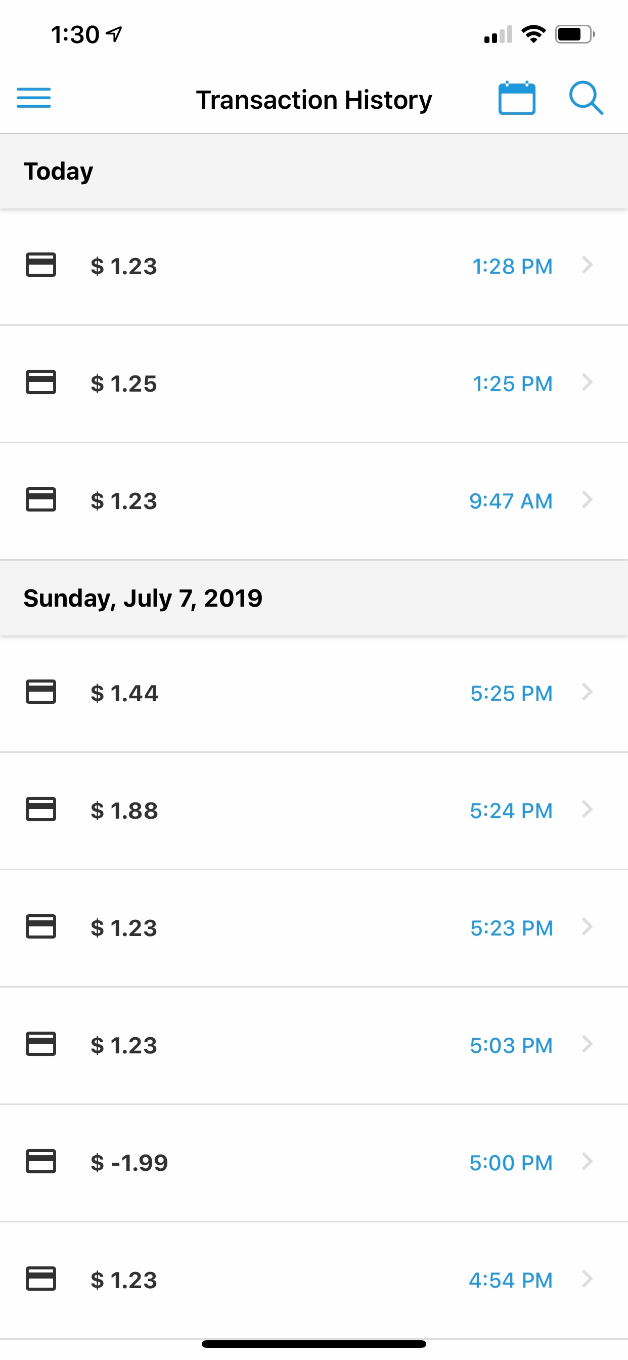 Intellipay Mobile Terminal