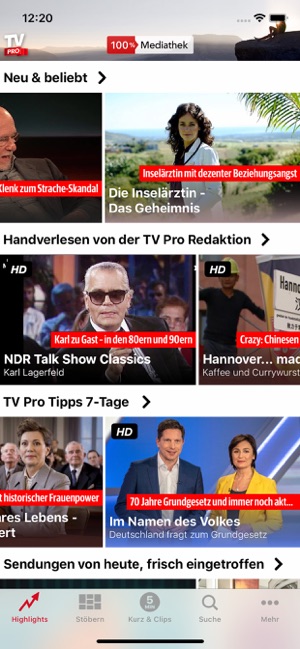 TV Pro Mediathek ·