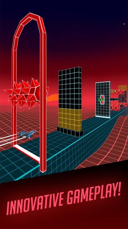 OutRush - Synthwave Action screenshot 4