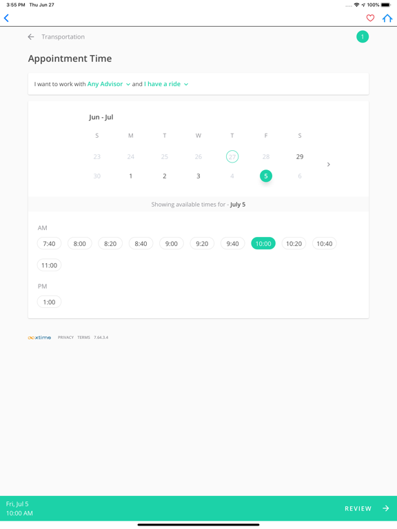 Santa Fe BMW iPad screenshot 5 - Shopping app