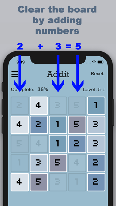 Screenshot #2 pour Addit - Number Game
