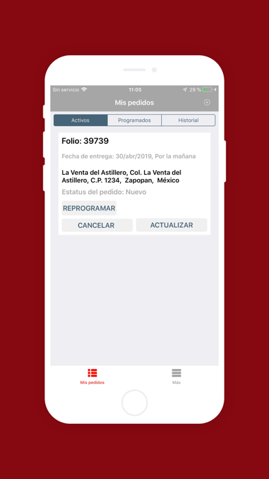 App screenshot