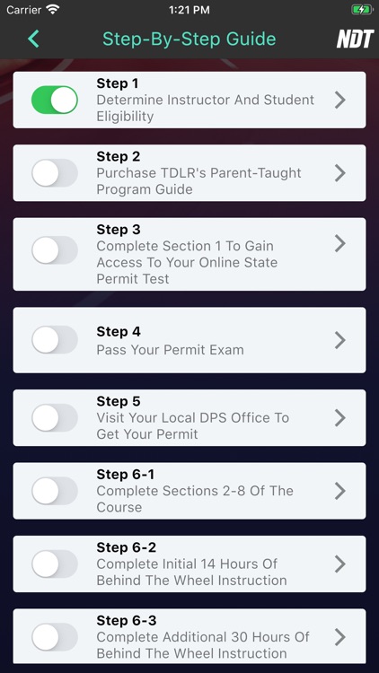 National Driver Training