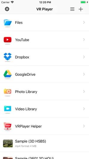 VRPlayer : 2D 3D 360° Video screenshot 2