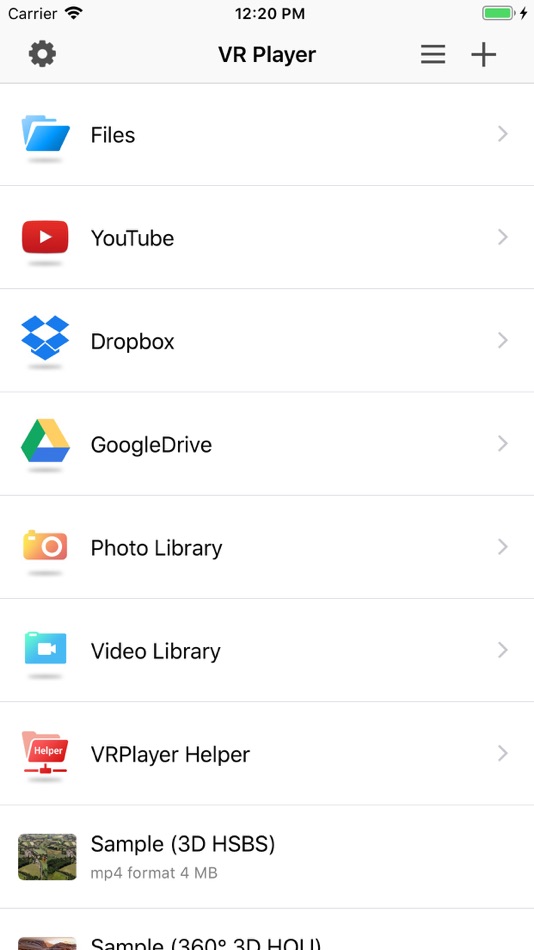 #2. VRPlayer : 2D 3D 360° Video (iOS) بواسطة: LEE DONG WON