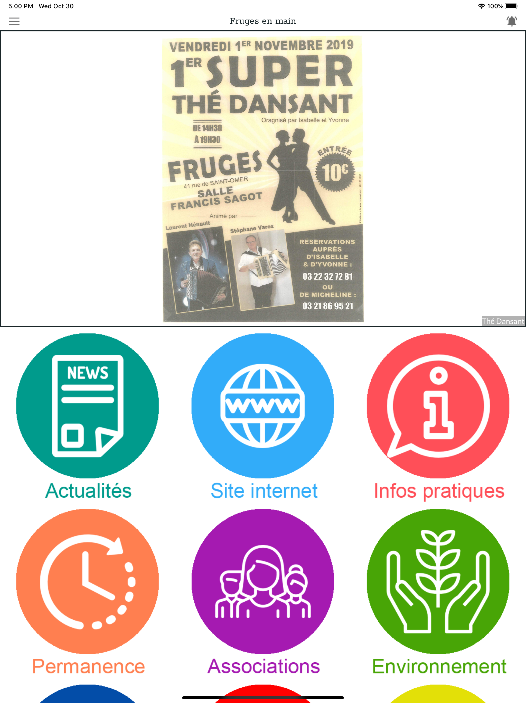 Fruges en main