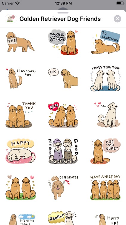 Golden Retriever Dog Friends screenshot-4