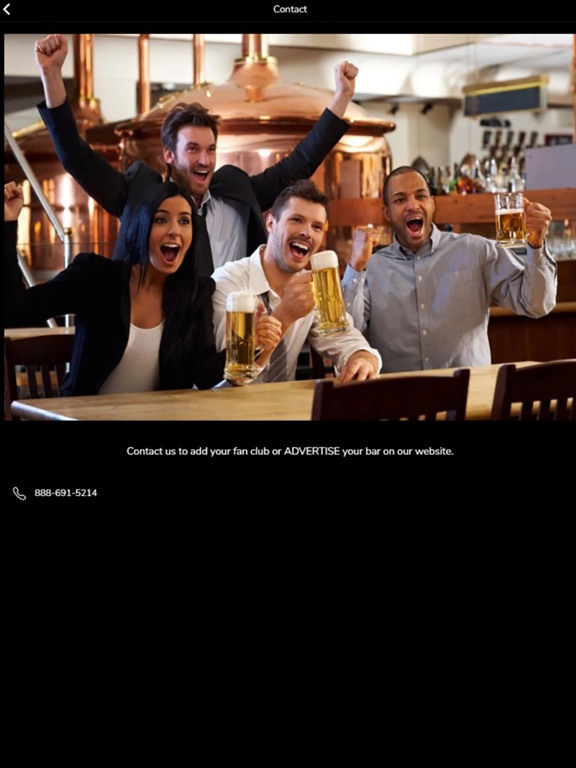 Sports Bars iPad screenshot 3 - Food & Drink app