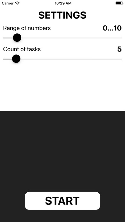 Black and white math