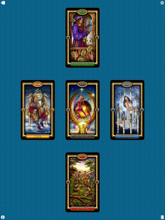 Ciro's Tarot Royale iPad screenshot 5 - Entertainment app