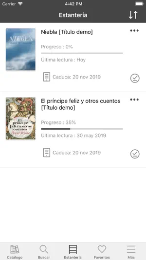 Libros-e Odilo Complutense screenshot 1