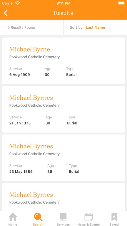 Catholic Cemeteries Sydney screenshot-3