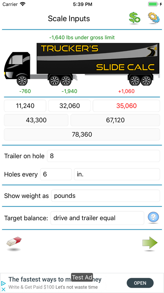 #2. Trucker's Slide Calc (iOS) 由: David Sphar