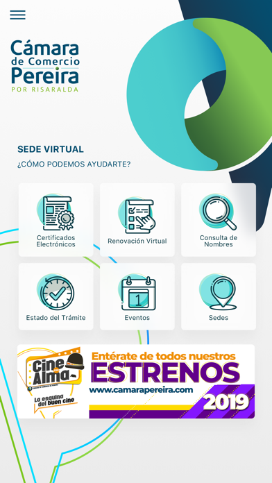 Cámara de Comercio de Pereira Screenshot