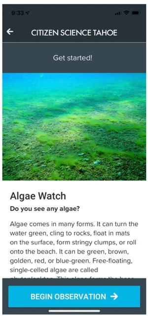Citizen Science Lake Tahoe(圖3)-速報App
