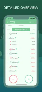 Monefy: Money Tracker screenshot #2 for iPhone