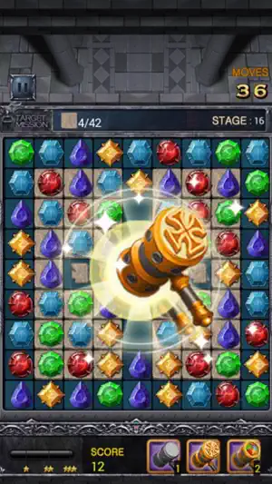 Jewels Dragon Quest - Match 3 screenshot 4