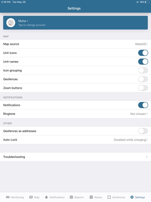 WenkGPS iPad screenshot 5 - Navigation app