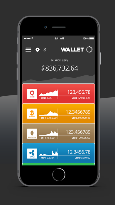 ECOMI Secure Wallet screenshot 2