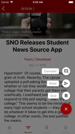 Game screenshot Student News Source apk