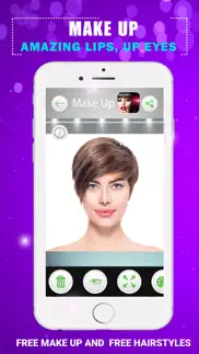 makeup - amazing lips, up eyes iphone screenshot 1