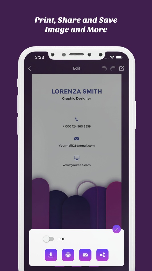 #10. Business Card Maker: Generator (iOS) 由: Jayeshkumar Sutriya
