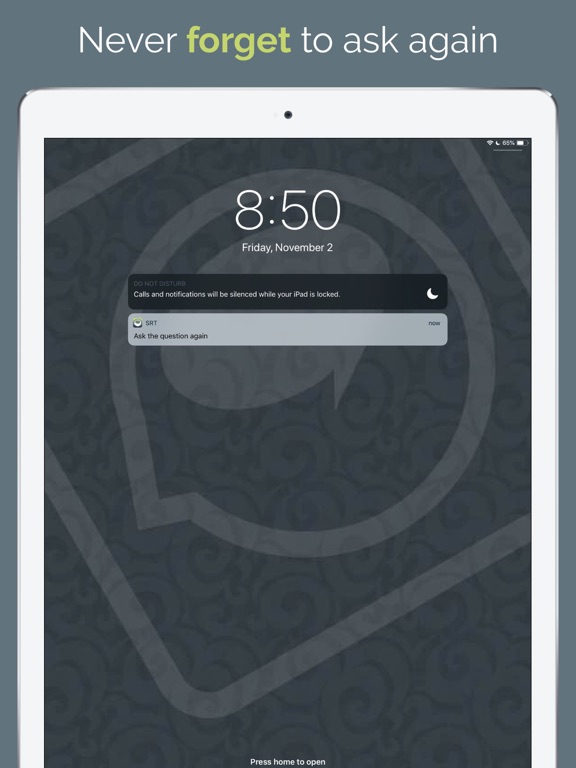 Spaced Retrieval Therapy iPad screenshot 5 - Medical app