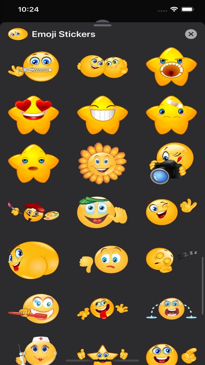 Emojis Gold & Stickers screenshot-8