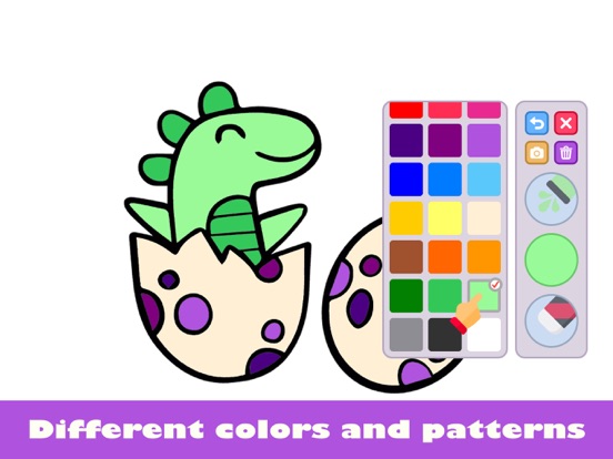 Drawing for kids: colour games iPad screenshot 4 - Education app
