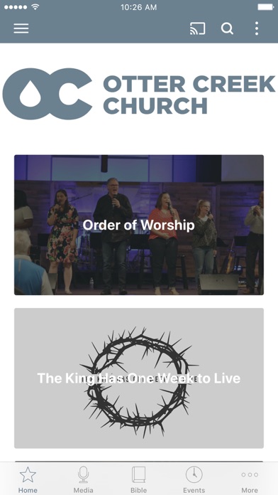 Otter Creek Church of Christ Screenshot
