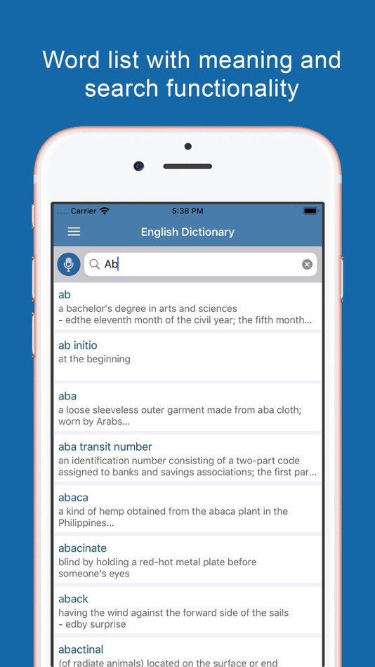 #2. English Dictionary : Offline (iOS) 由: Puju Dekivadiya