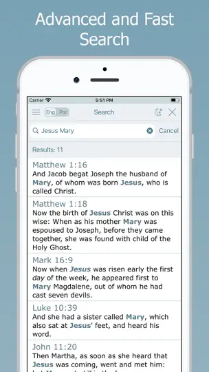 Bilingual Bible Multi Language iPhone Screenshot 3