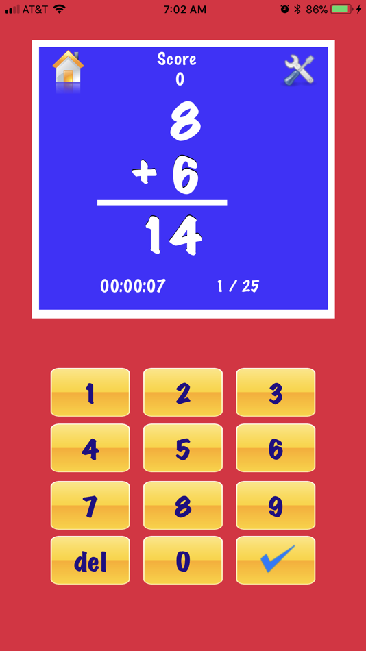 #1. My Math Flash Cards App (iOS) 由: Power Math Apps LLC
