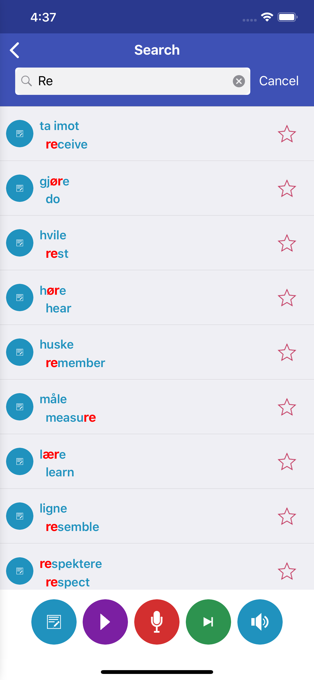 Learn Norwegian Daily screenshot 3