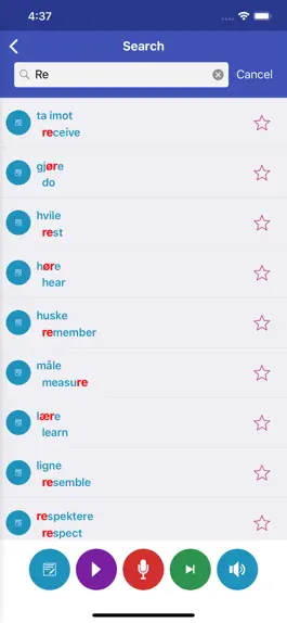 Game screenshot Learn Norwegian Daily hack
