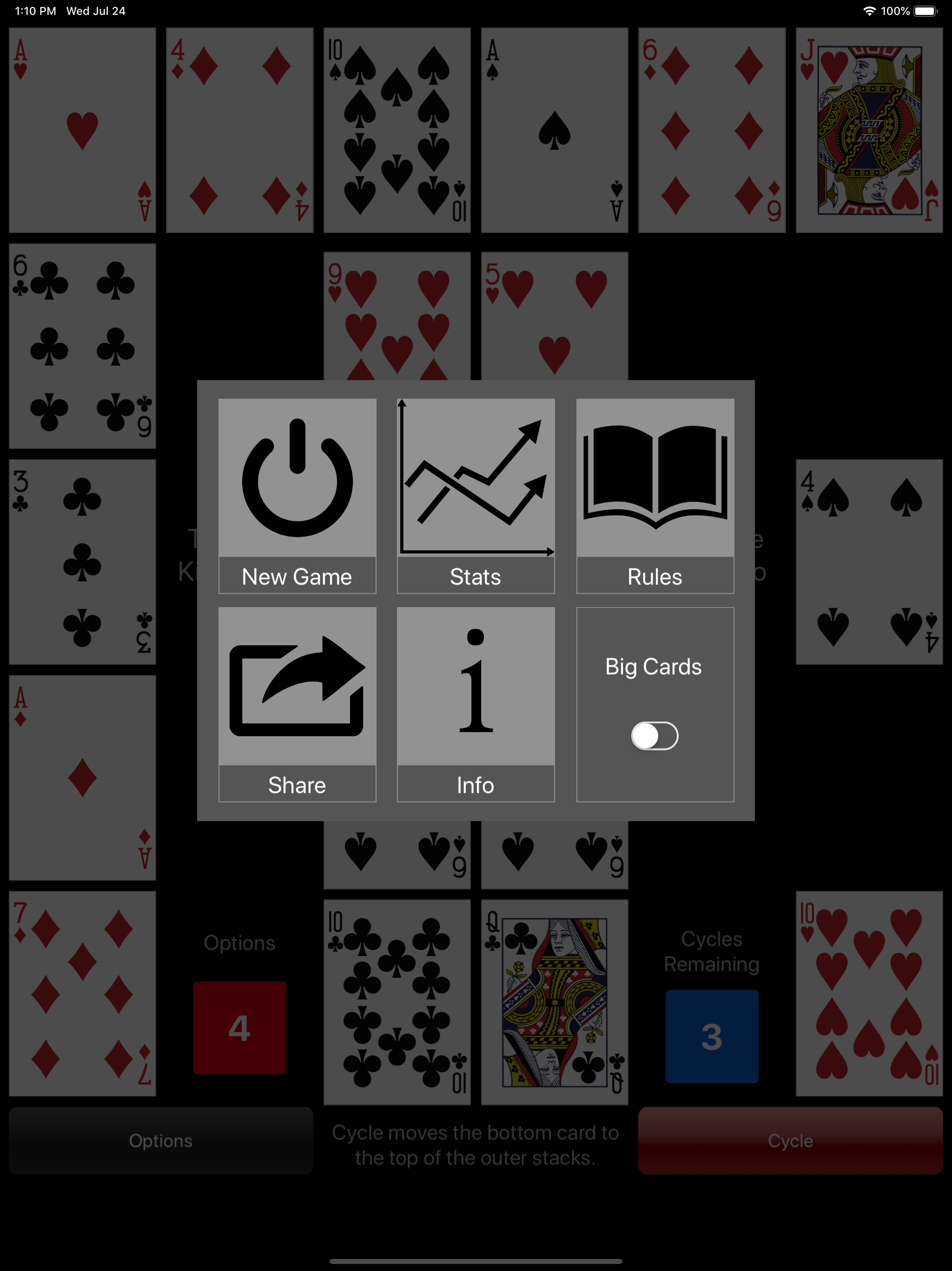 Crescent Solitaire screenshot 10