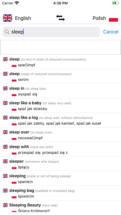 Polish-English Dictionary